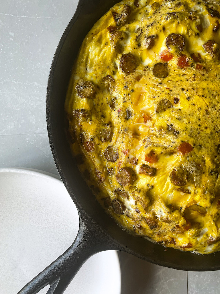 Spicy Egg Frittata | Delightful by Gabriella